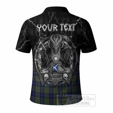 MacLaren (McLaren) Tartan Crest Polo Shirt Celtic Odin's Raven Legacy