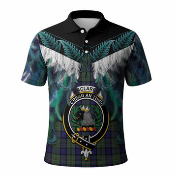 MacLaren (McLaren) Tartan Crest Polo Shirt New Zealand Maori Korowai Cloak