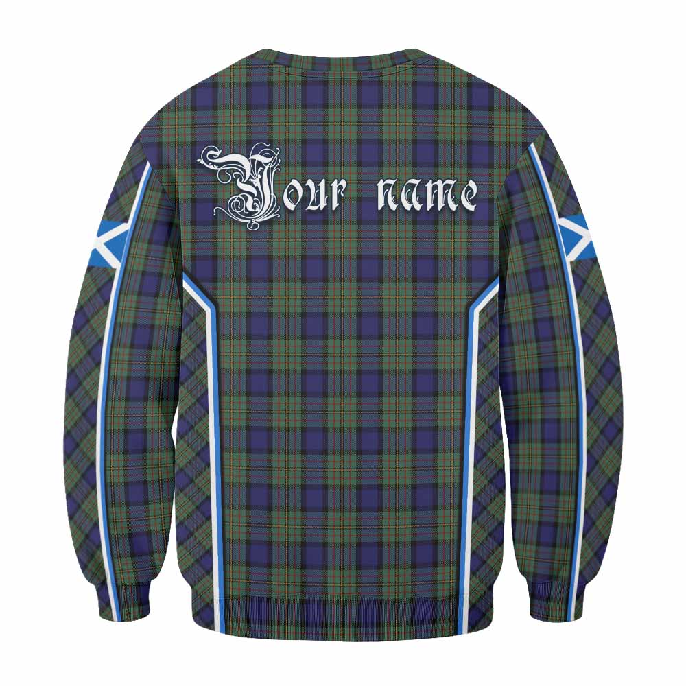 MacLaren (McLaren) Tartan Crest Sweatshirt Scotland Coat of Arm Flag Style - Tartan Vibes Clothing