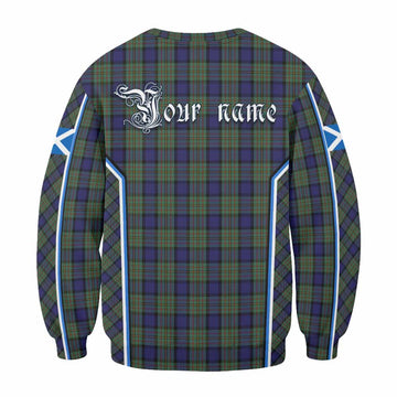 MacLaren (McLaren) Tartan Crest Sweatshirt Scotland Coat of Arm Flag Style