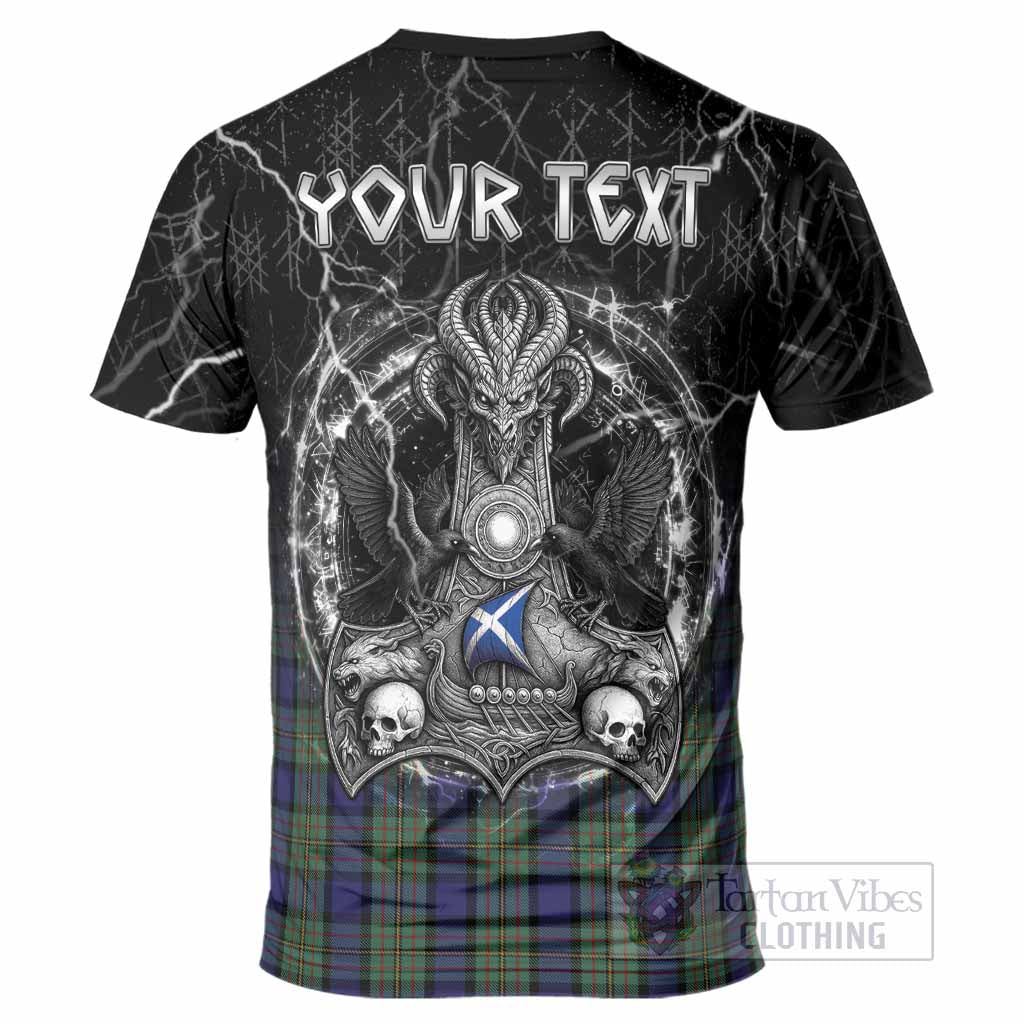 MacLaren (McLaren) Tartan Crest T-Shirt Celtic Odin's Raven Legacy
