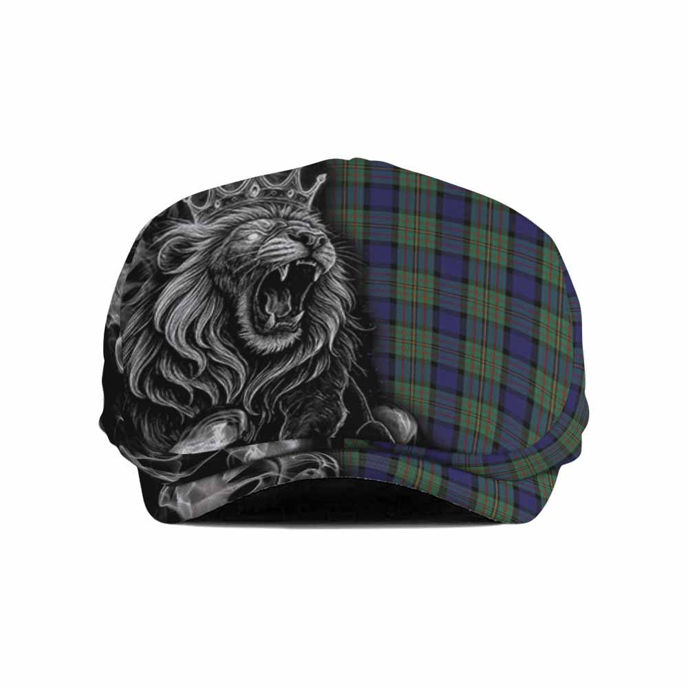 MacLaren (McLaren) Tartan Flat Cap, Jeff Cap Roaring Lion Heritage