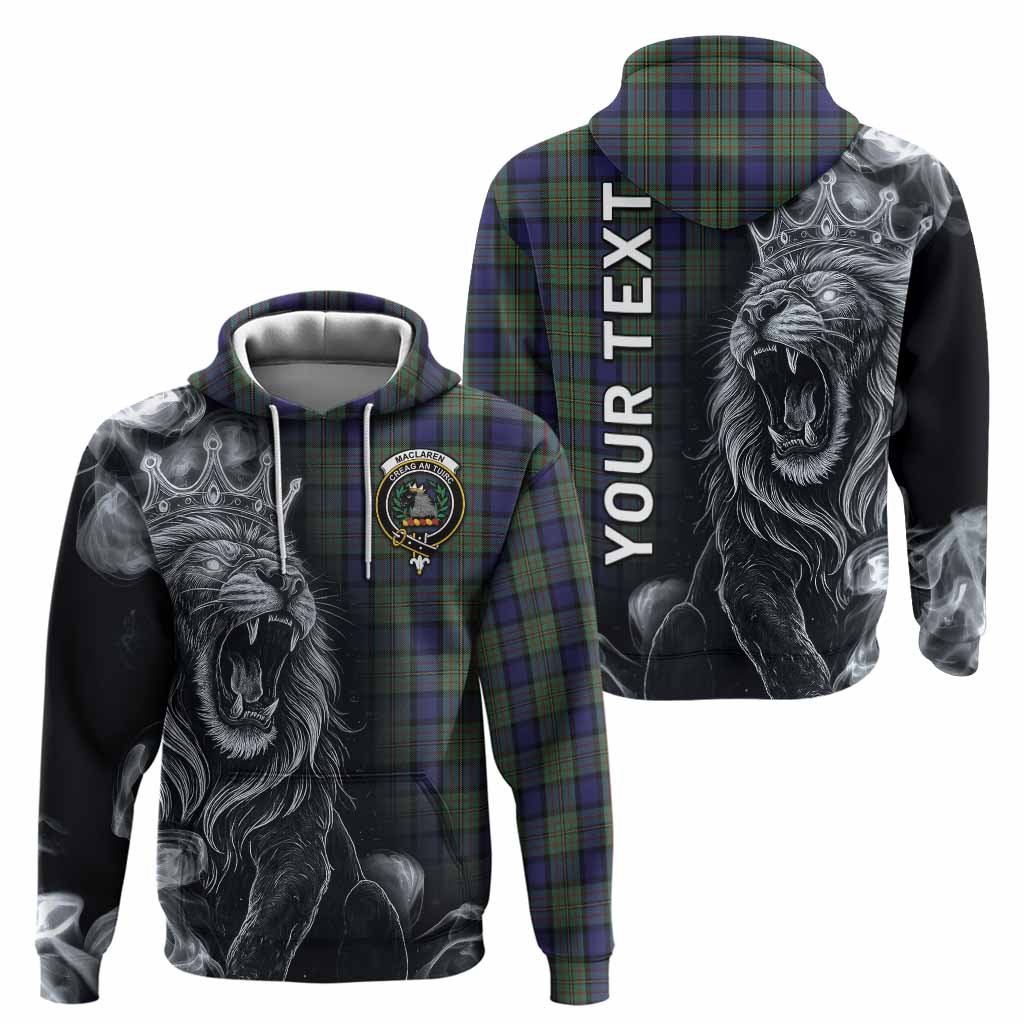 MacLaren (McLaren) Tartan Hoodie Roaring Lion Heritage