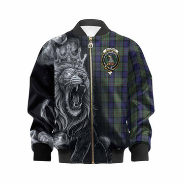 MacLaren (McLaren) Tartan Kid Bomber Jacket Roaring Lion Heritage