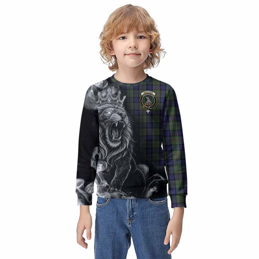 MacLaren (McLaren) Tartan Kid Knitted Sweatshirt Roaring Lion Heritage