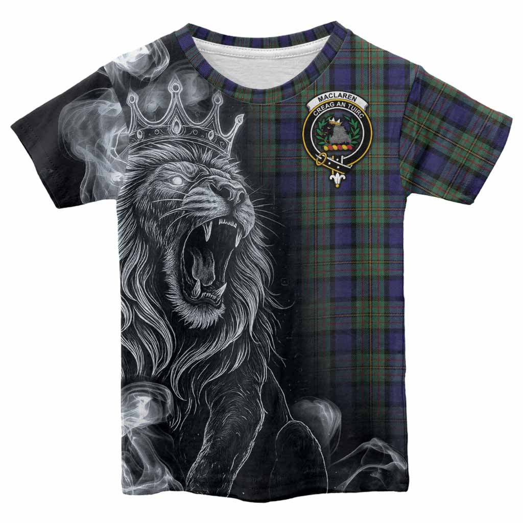 MacLaren (McLaren) Tartan Kid T-shirt Roaring Lion Heritage