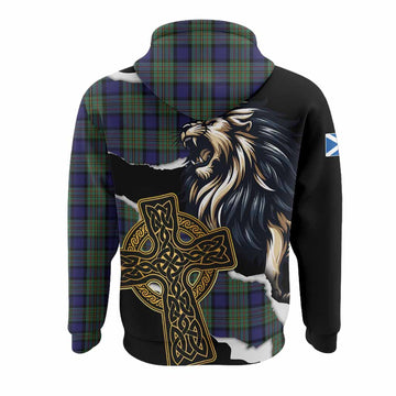 MacLaren (McLaren) Tartan Scottish Hoodie Lion Celtic Heritage