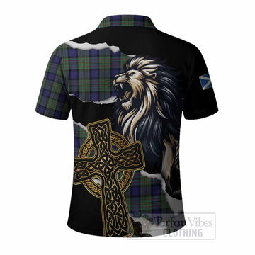 MacLaren (McLaren) Tartan Scottish Polo Shirt Lion Celtic Heritage