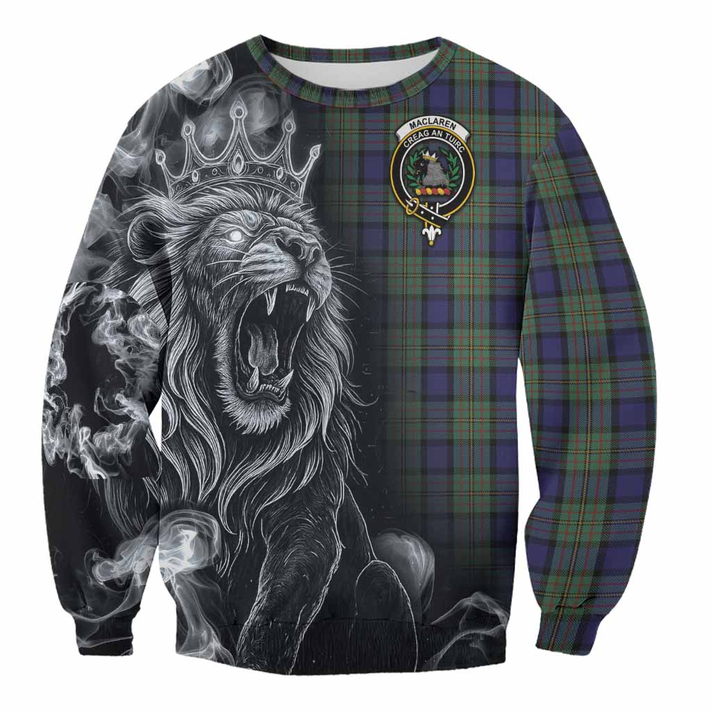 MacLaren (McLaren) Tartan Sweatshirt Roaring Lion Heritage