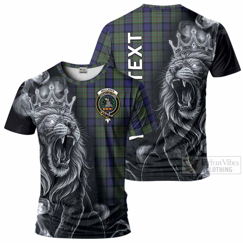MacLaren (McLaren) Tartan T-Shirt Roaring Lion Heritage