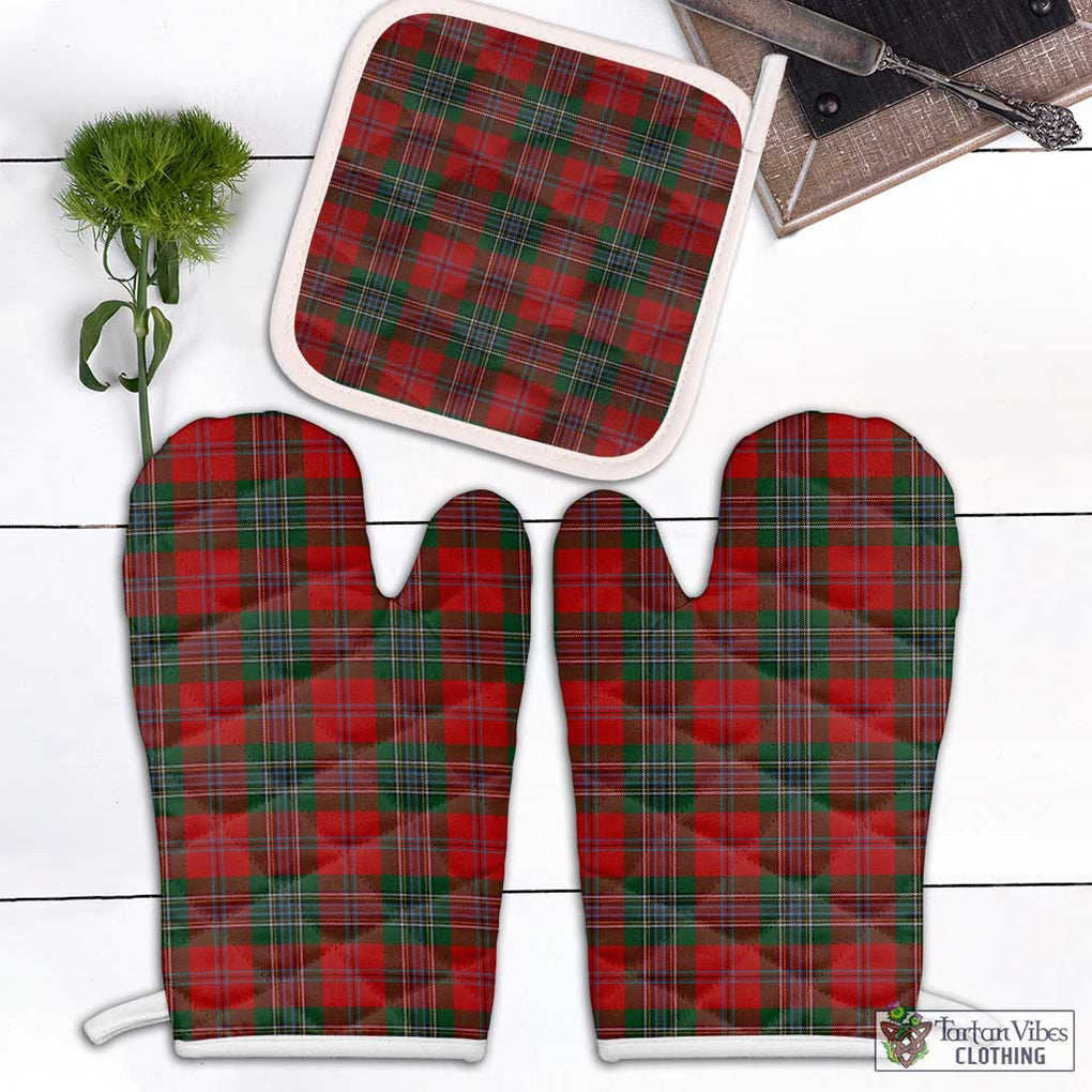 MacLean (McLean) Tartan Combo Oven Mitt & Pot-Holder Combo 1 Oven Mitt & 1 Pot-Holder White - Tartan Vibes Clothing