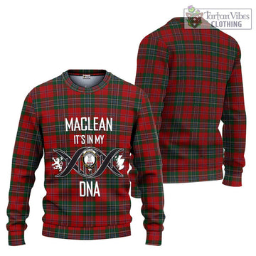 MacLean (McLean) Tartan Knitted Sweater with Family Crest DNA In Me Style Unisex - Tartanvibesclothing Shop