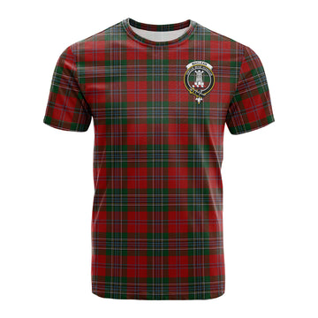 MacLean (McLean) Tartan T-Shirt with Family Crest - Tartan Vibes Clothing