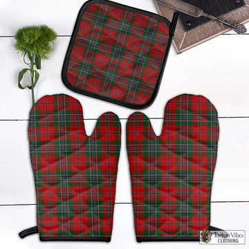 MacLean (McLean) Tartan Combo Oven Mitt & Pot-Holder Combo 1 Oven Mitt & 1 Pot-Holder Black - Tartan Vibes Clothing
