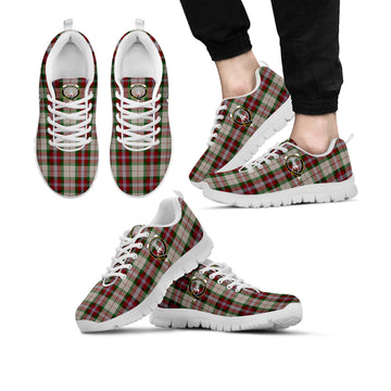 MacLean Dress Tartan Sneakers with Family Crest