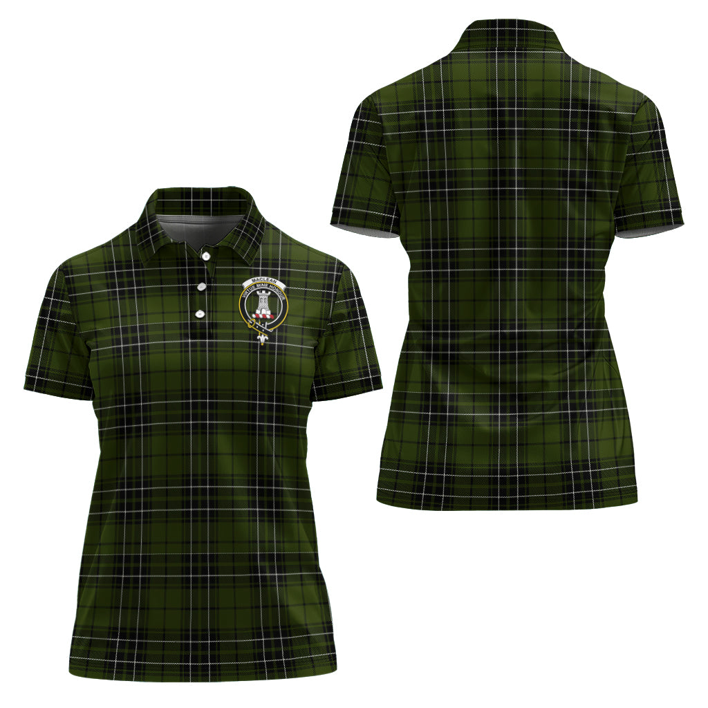 maclean-hunting-tartan-polo-shirt-with-family-crest-for-women