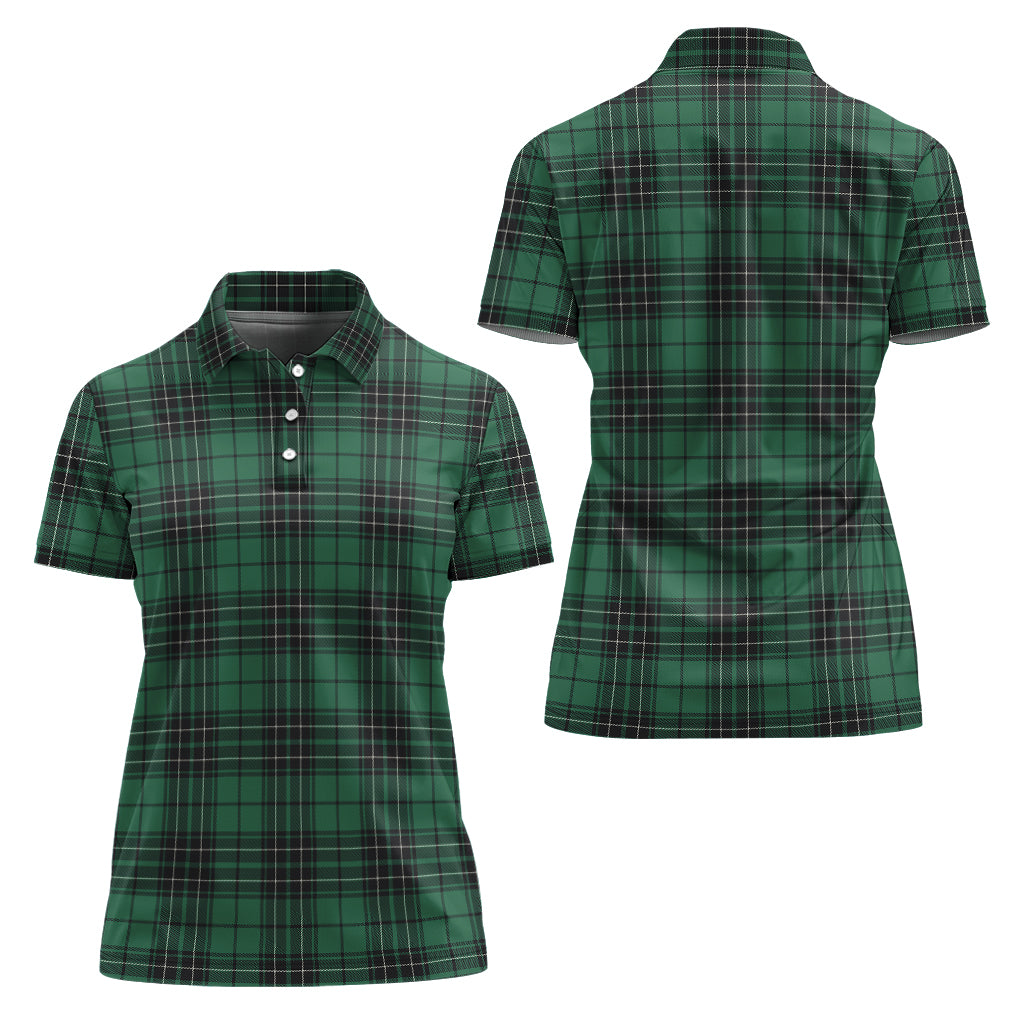 maclean-hunting-ancient-tartan-polo-shirt-for-women