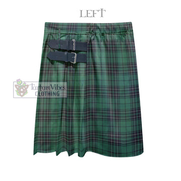 MacLean Hunting Ancient Tartan Men's Pleated Skirt - Fashion Casual Retro Scottish Kilt Style