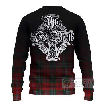 Tartan Vibes Clothing MacLean (McLean) Tartan Knitted Sweater Featuring Alba Gu Brath Family Crest Celtic Inspired
