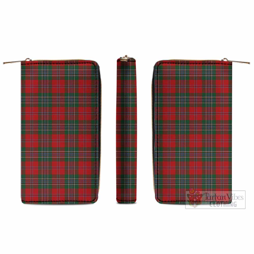 Tartan Vibes Clothing MacLean (McLean) Tartan Women's Leather Wallet