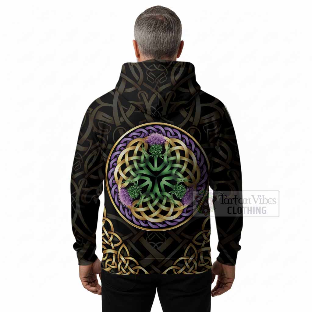 MacLean (McLean) Clan Crest Hoodie Celtic Scottish Thistle