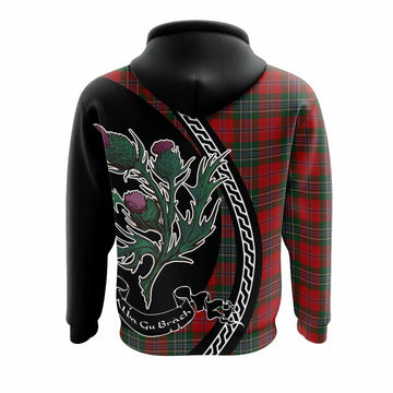 MacLean (McLean) Family Crest Tartan Hoodie Alba Thistle Inspired