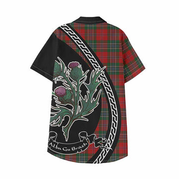MacLean (McLean) Family Crest Tartan Kid Hawaiian Shirt Alba Thistle Inspired - Tartan Vibes Clothing