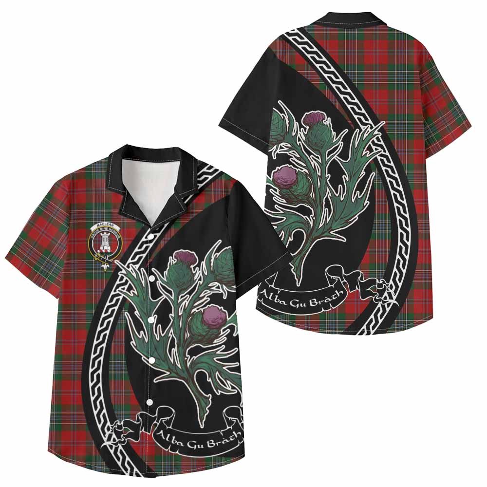MacLean (McLean) Family Crest Tartan Kid Hawaiian Shirt Alba Thistle Inspired - Tartan Vibes Clothing