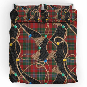MacLean (McLean) Scottish Tartan Twisted Ropes Stylized Bedding Set UK Bedding Set UK King 91*87 inch - Tartan Vibes Clothing
