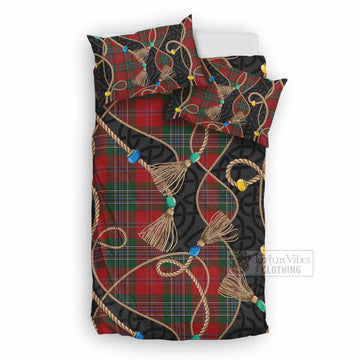 MacLean (McLean) Scottish Tartan Twisted Ropes Stylized Bedding Set UK Bedding Set UK Double 79*79 inch - Tartan Vibes Clothing