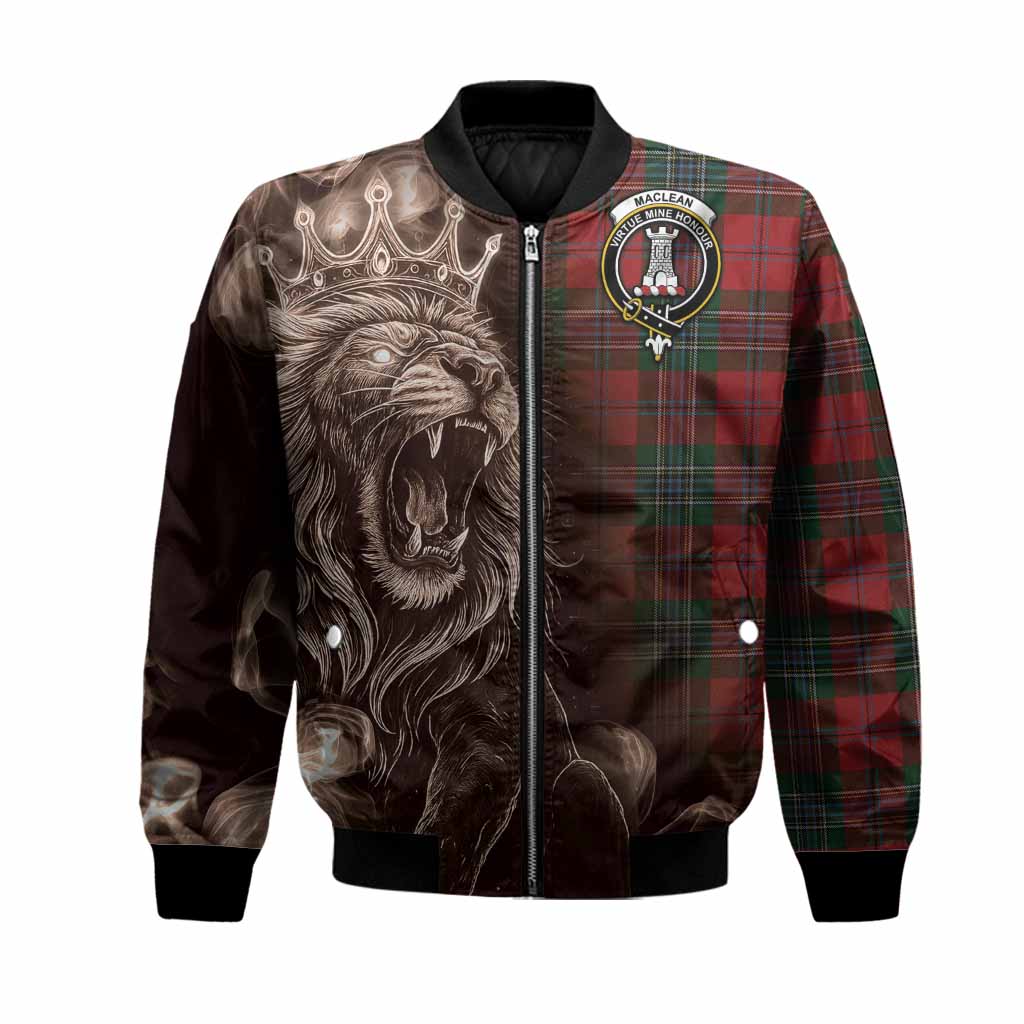 MacLean (McLean) Tartan Bomber Jacket Roaring Lion Heritage