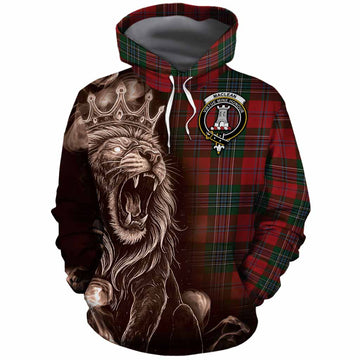 MacLean (McLean) Tartan Cotton Hoodie Roaring Lion Heritage