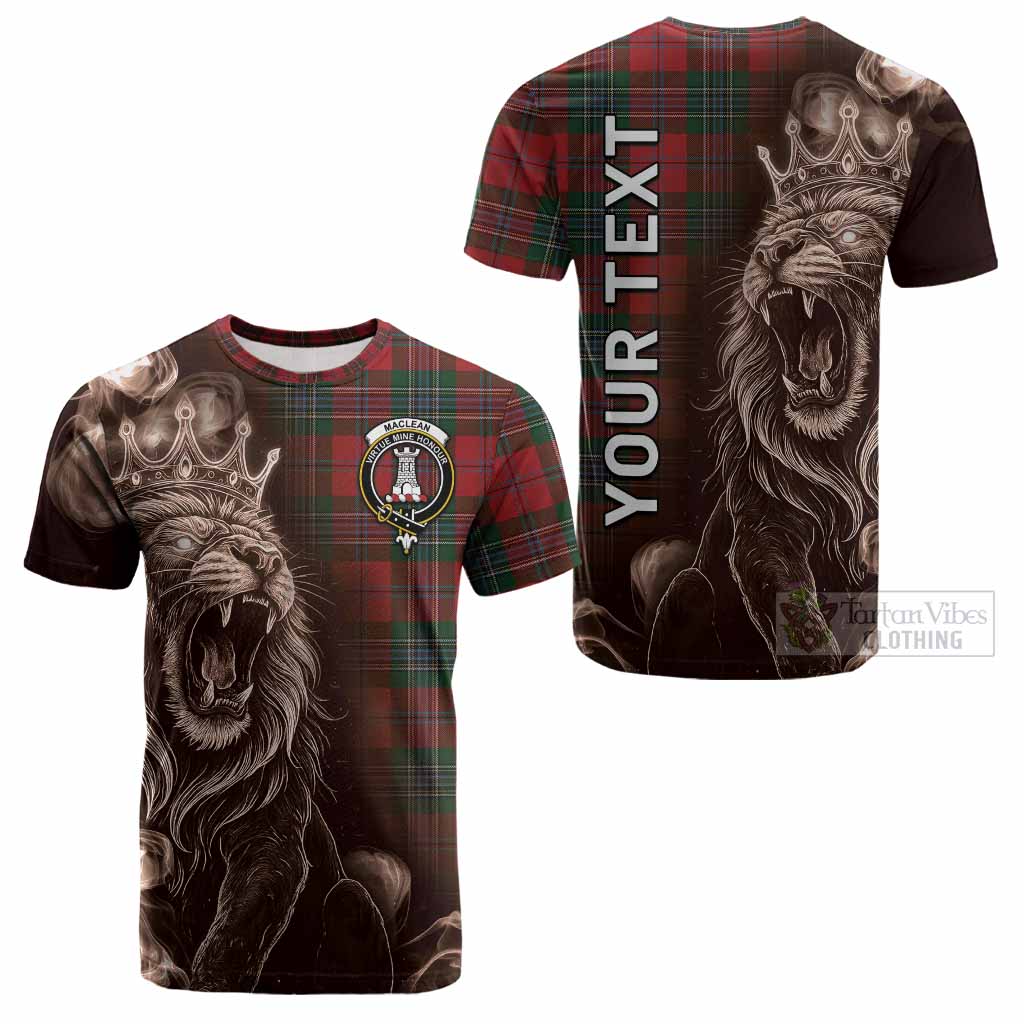 MacLean (McLean) Tartan Cotton T-shirt Roaring Lion Heritage