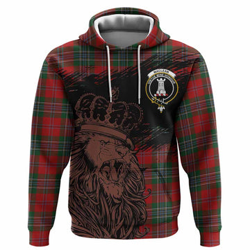 MacLean (McLean) Tartan Crest Hoodie Crowned Lion Heritage Style