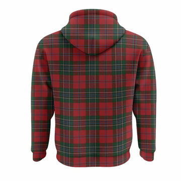 MacLean (McLean) Tartan Crest Hoodie Ferocious Lion Style
