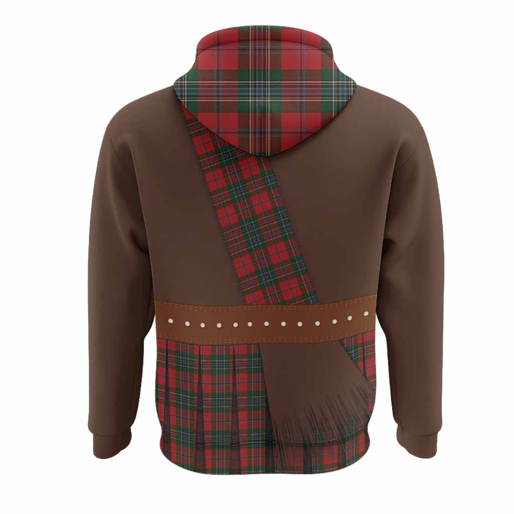 MacLean (McLean) Tartan Crest Hoodie Kilt Costume Style