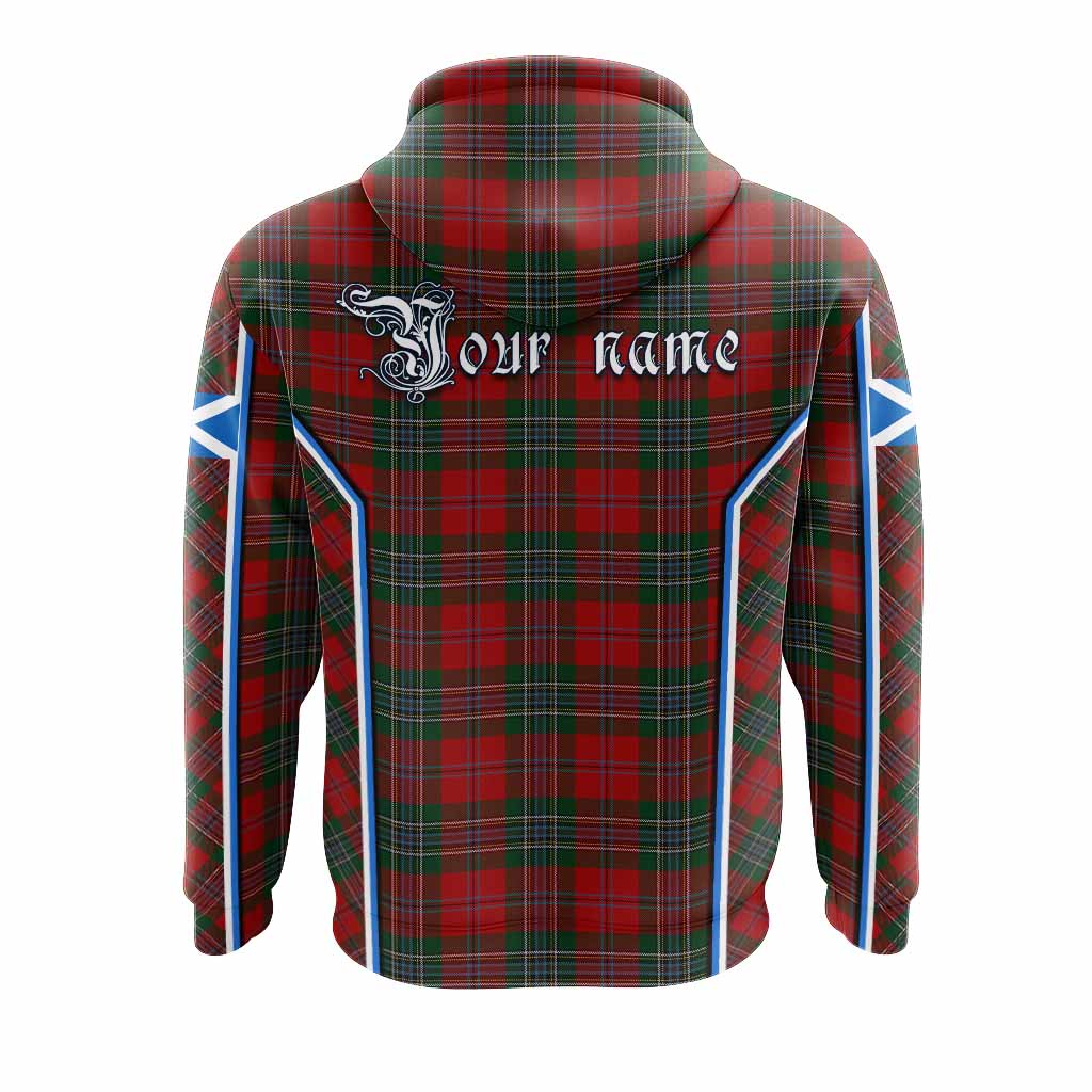 MacLean (McLean) Tartan Crest Hoodie Scotland Coat of Arm Flag Style - Tartan Vibes Clothing