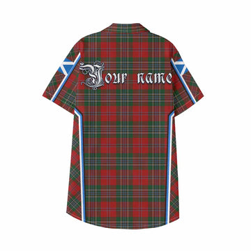 MacLean (McLean) Tartan Crest Kid Hawaiian Shirt Scotland Coat of Arm Flag Style - Tartan Vibes Clothing