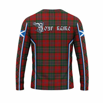 MacLean (McLean) Tartan Crest Long Sleeve T-Shirt Scotland Coat of Arm Flag Style - Tartan Vibes Clothing