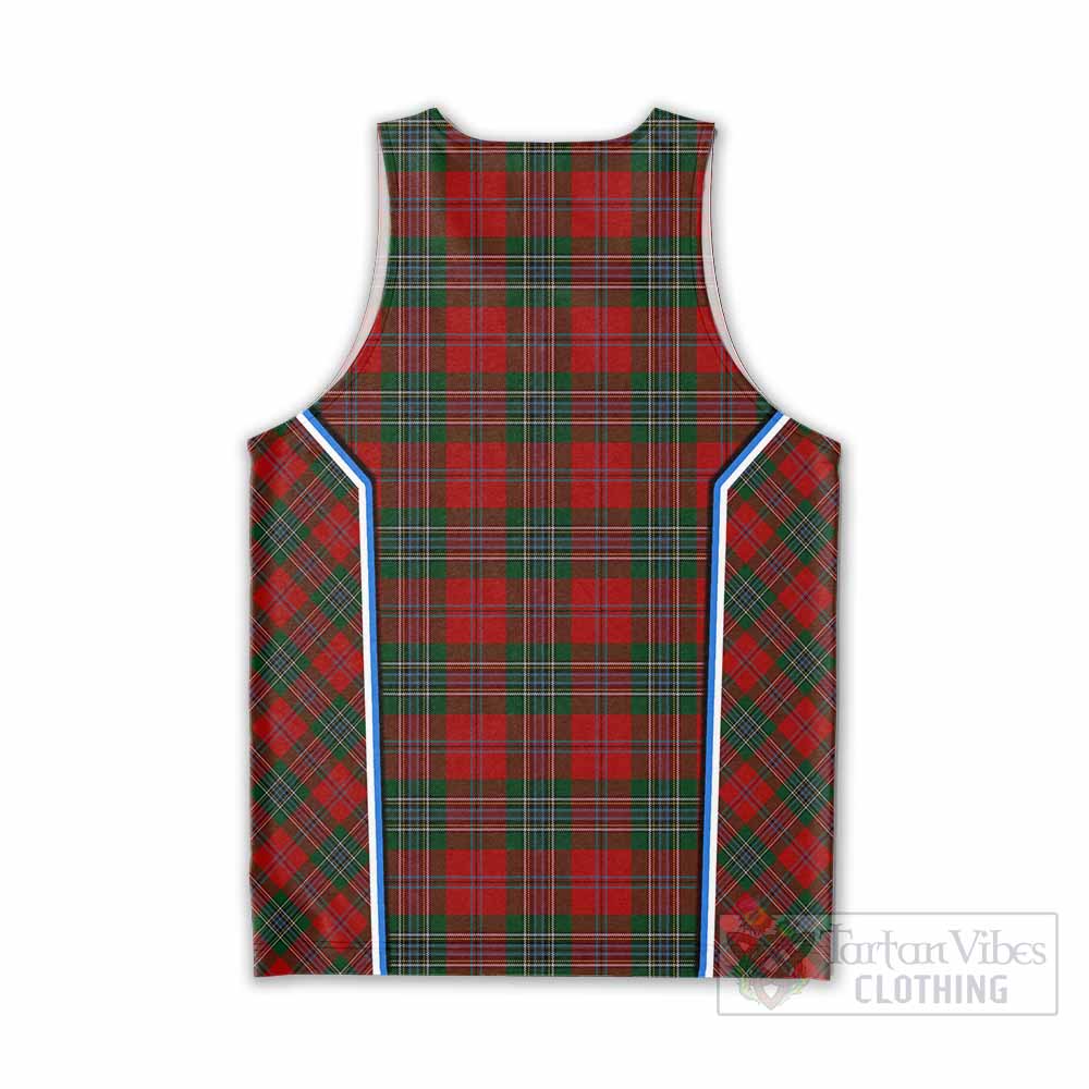 MacLean (McLean) Tartan Crest Men Tank Top Scotland Coat of Arm Flag Style - Tartan Vibes Clothing