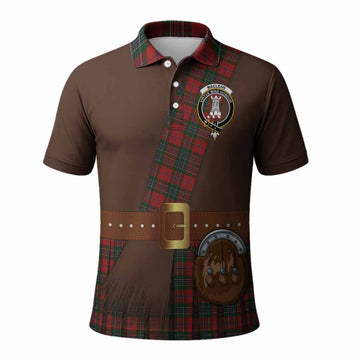 MacLean (McLean) Tartan Crest Polo Shirt Kilt Costume Style