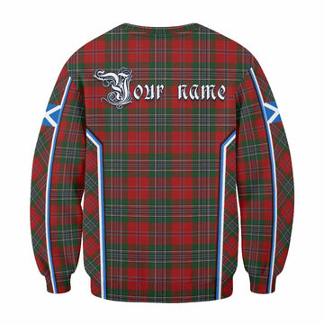 MacLean (McLean) Tartan Crest Sweatshirt Scotland Coat of Arm Flag Style - Tartan Vibes Clothing