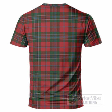 MacLean (McLean) Tartan Crest T-Shirt Ferocious Lion Style