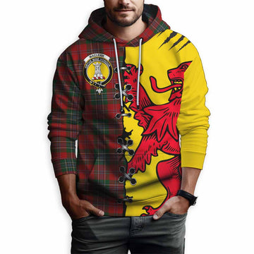 MacLean (McLean) Tartan Family Crest Hoodie Lion Rampant Honor - Tartan Vibes Clothing