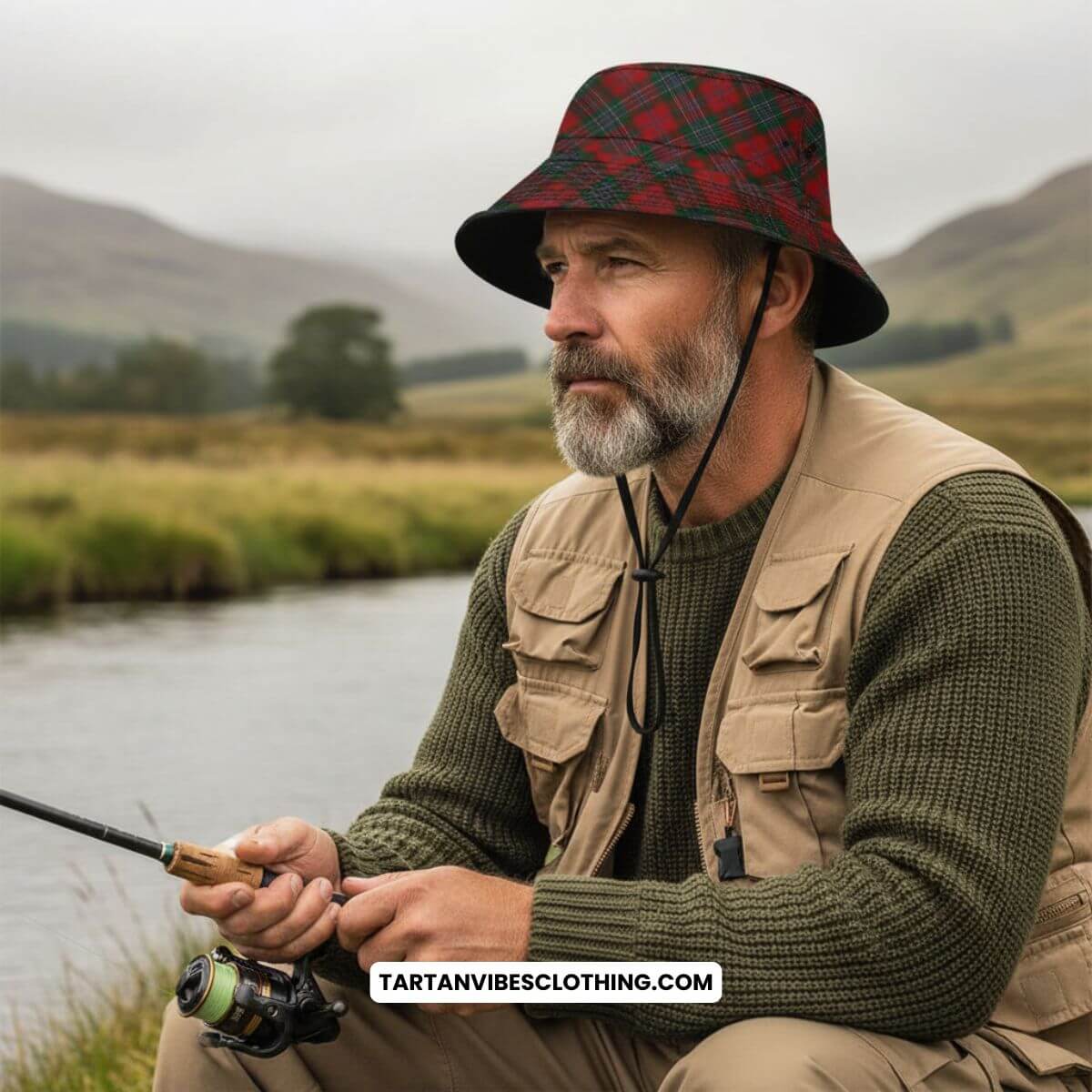 MacLean (McLean) Tartan Fishing Hat