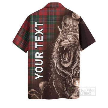 MacLean (McLean) Tartan Hawaiian Shirt Roaring Lion Heritage