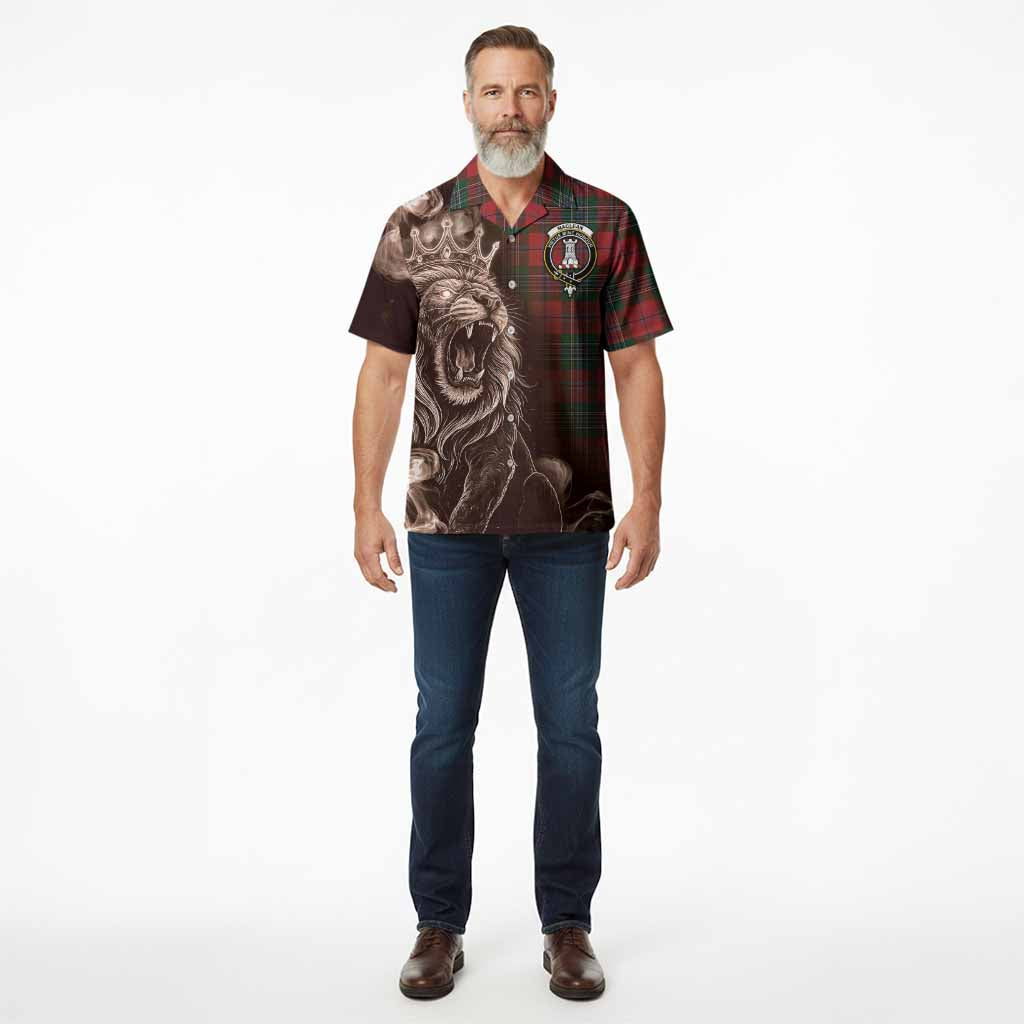MacLean (McLean) Tartan Hawaiian Shirt Roaring Lion Heritage