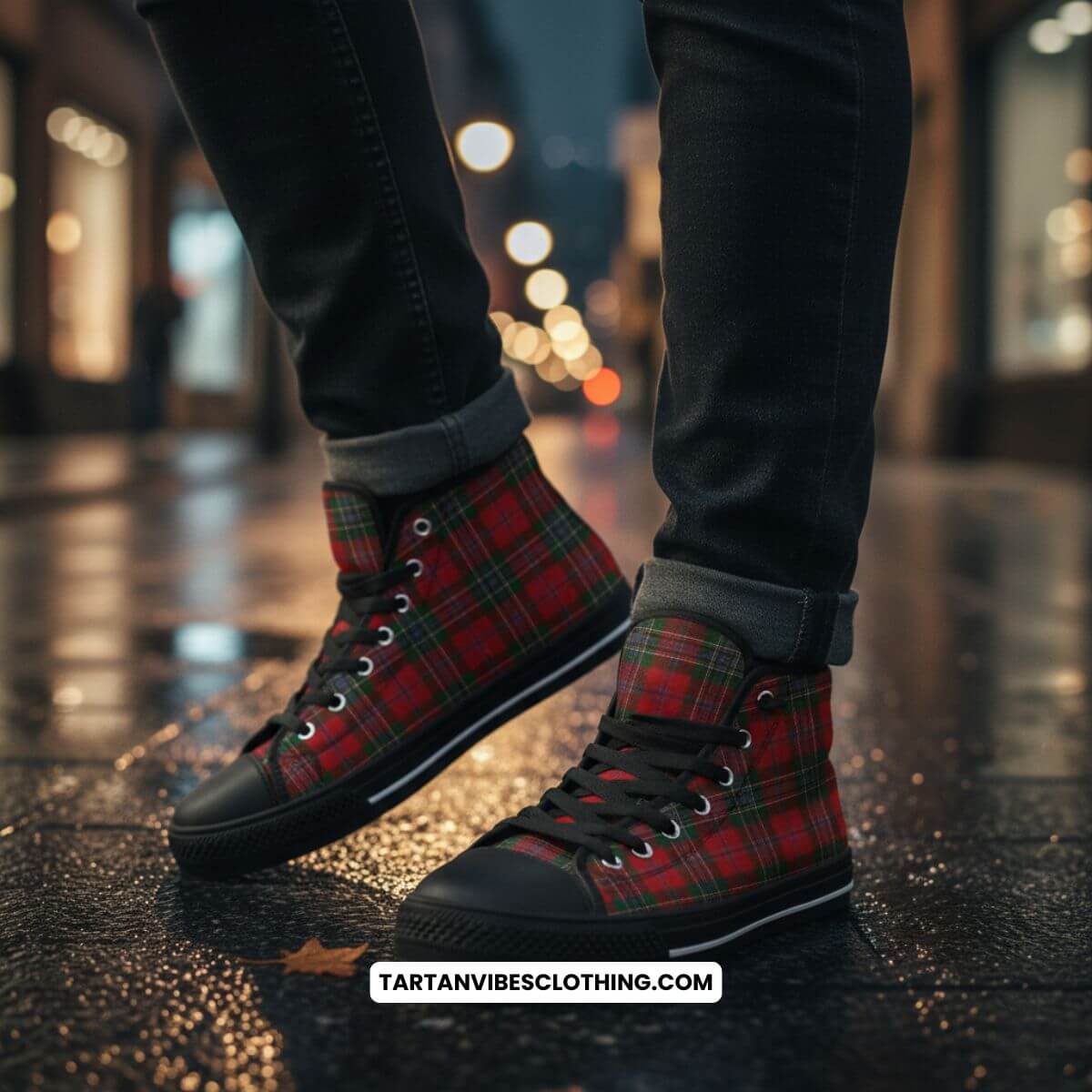 MacLean (McLean) Tartan High Top Shoes