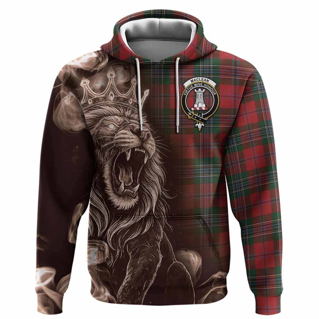 MacLean (McLean) Tartan Hoodie Roaring Lion Heritage