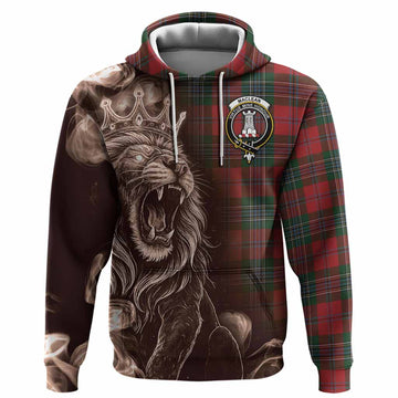 MacLean (McLean) Tartan Hoodie Roaring Lion Heritage
